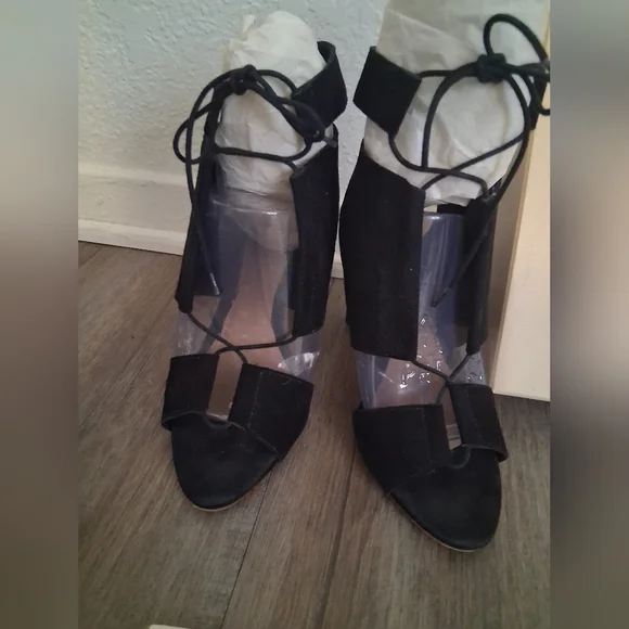 Loeffler Randall Black Women's Heels - Picture 11 of 16